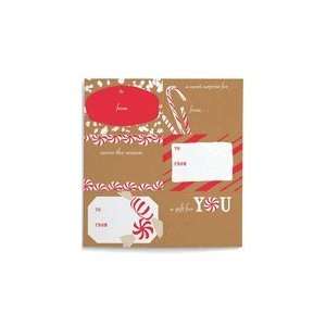  Mara Mi 12036 GIFT LABELS  CANDY CANE & PEPPERMINTS