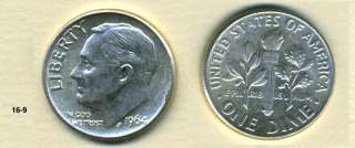      See More Details about  1964, Roosevelt Dime Return to top