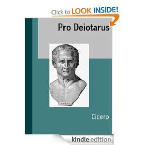 Pro Deiotarus (LATIN) (Latin Edition) Cicero  Kindle 