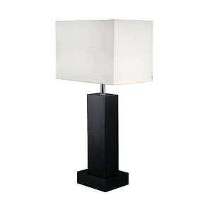  Lite Source Oblong Wood Table Lamp: Home Improvement