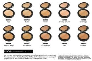 NYX Cosmetics Stay Matte But Not Flat Powder Foundation   PICK 1 