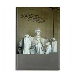 Lincoln Memorial Travel Rectangle Magnet by   