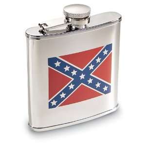 oz. Confederate Flag Flask:  Sports & Outdoors