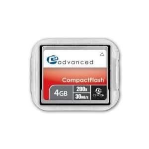  Centon 200X CF Type 1   4 GB Flash Card 4GBACF200X (Silver 
