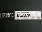   RISO Print Gocco Hi mesh INK for paper Screen printer PG 5 PG 11 PG 10