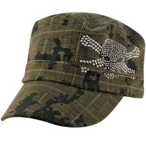   Skull Womens Highway Honey Casual Hat   Camo / One Size: Automotive