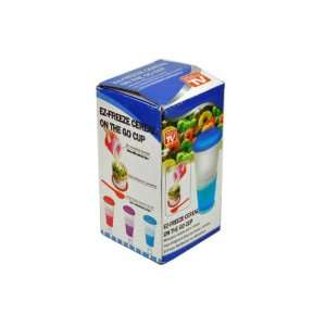  Bulk Pack of 24   EZ Freeze Cereal on the Go cup (Each) By 