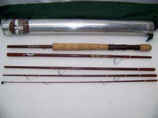 FENWICK VOYAGEUR SF75 5 FLY/SPINNING ROD COMBO W/BAG & TUBE  