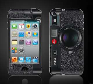 iPod Touch 4th Gen Retro Old School Camera Skins kit for you itouch 4 