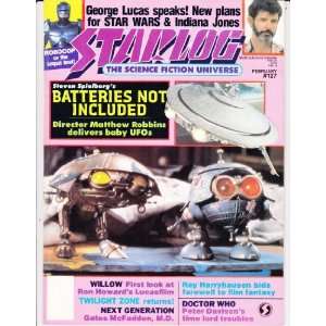  Starlog 127 Interview with George Lucas. Books