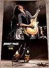 LED ZEPPELIN JIMMY PAGE GIBSON LES PAUL LIVE ON STAGE POSTER