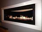  LHD50 Linear Gas Fireplace Contemporary Modern 50 Glass Direct Vent