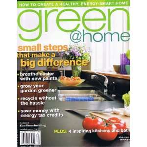  Green At Home (How to create a healthy, energy smart Home 