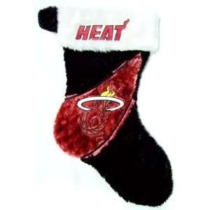  Miami Heat NBA Colorblock Himo Plush Stocking Sports 