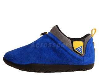 Nike Air Moc 1.5 ACG Varsity Royal Blue Suede Yellow Outdoors Shoes 