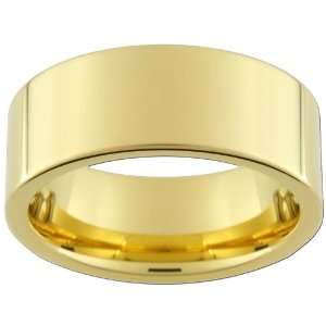   Gold Tungsten Carbide Rings Free Inside Engraving Size 10 1/2: Jewelry