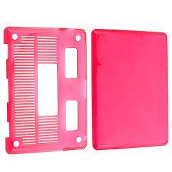 Clear Pink Snap on Case for Apple MacBook Pro 13 inch  Overstock