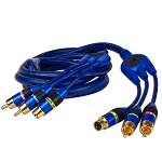 Monster S Video & 2 RCA M/M TV Video/Audio Cable New  
