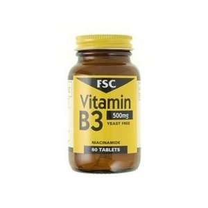  Fsc Niacinamide (Vitamin B3) 500Mg 60 Capsules Health 