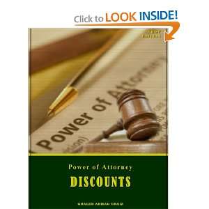  Power of Attorney Discounts (9781257503049): Ghaleb Ahmad 