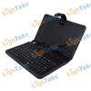   Keyboard and Protective Leather Case for 7 inch Tablet PC Black  