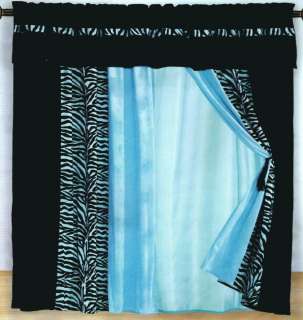   Black Blue Soft Patchwork Micro Fur Full Size Comforter Set Includes
