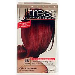 Clairol Ultress #4RV Burgundy Hair Color (Pack of 4)  