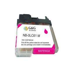 Brother LC61M Compatible Magenta Ink Cartridge  Overstock