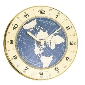  3 9/16 Prestigious World Time Clock Insert : Insert with 