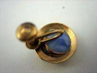 Vtg C.R.Co. Reis Gold Filled Blue Moonstone RS Pin Set  