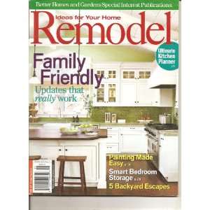  better homes & gardens remodel magazine (family friendly 