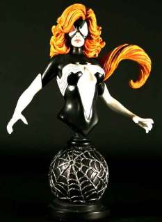 Bowen Black Spider woman Marvel Spider man Bust Statue  