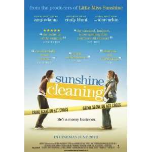 Sunshine Cleaning Poster UK 27x40 Amy Adams Emily Blunt Alan Arkin 