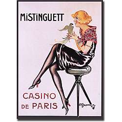 Gesmar Mistinguett Casino de Paris Canvas Art  