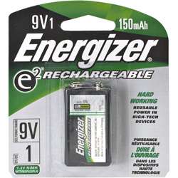 Energizer Rechargeable 9 volt NiMH Battery  