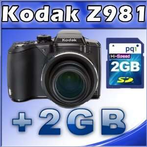   Image Stabilized Zoom Lens, 3.0 Inch LCD + 2GB SD Card
