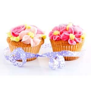 Sakuras Jumbo Red Velvet Cupcakes:  Grocery & Gourmet Food