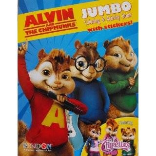 Alvin and the Chipmunks ~ Chipwrecked Coloring and Activity Book with 
