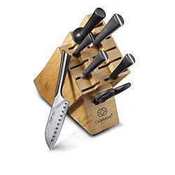   Katana Stainless Steel 8 piece Knife Set with Block  