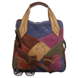 Lucky Brand Patchwork Crossbody Tote  Overstock