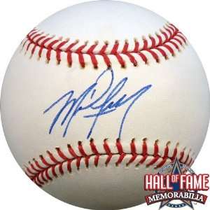  Mike Felder Autographed/Hand Signed Official MLB Baseball 