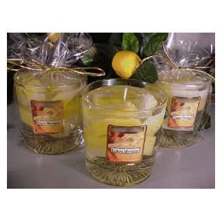  Lemon Meringue Scented Tumbler Gel Candle 11oz
