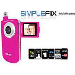 Slick Flip Vc100 Pink Digital Video Camera  