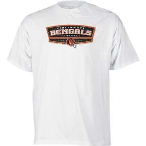    Cincinnati Bengals White Bloc Party T Shirt