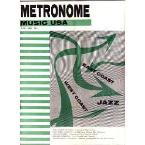  Metronome Magazine June, 1955 Metronome Magazine. Books