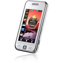 Samsung S5233 Star Silver GSM Unlocked Cell Phone  