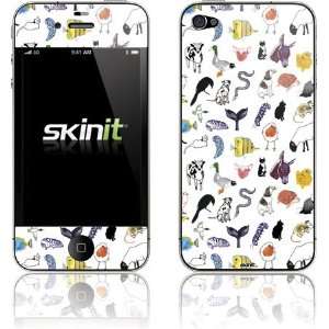  Skinit Animal Pattern Vinyl Skin for Apple iPhone 4 / 4S 