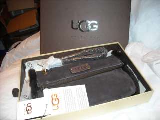 Ugg Australia Shearling folded Bag,NIB,Chocolate  