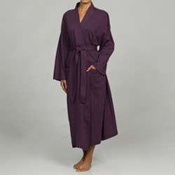 Womens Purple Organic Cotton Bathrobe  Overstock