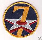 WWII WW2 7th Army Air Force Military Patch  